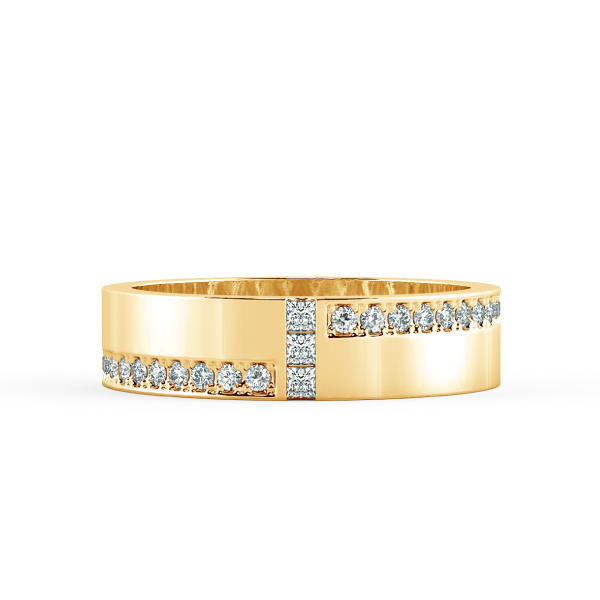 Modern Wedding Band Set NCC2024 2